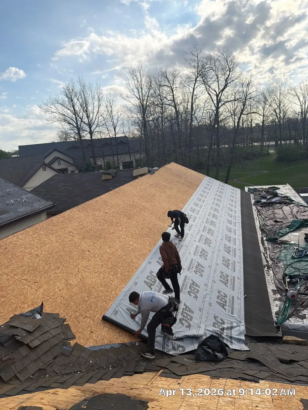 Manufacturer-certified roof installation in Allisonville